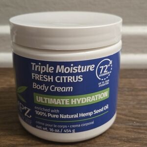HEMPZ Triple Moisture Fresh Citrus Body Cream Ultimate Hydration 16oz New Sealed